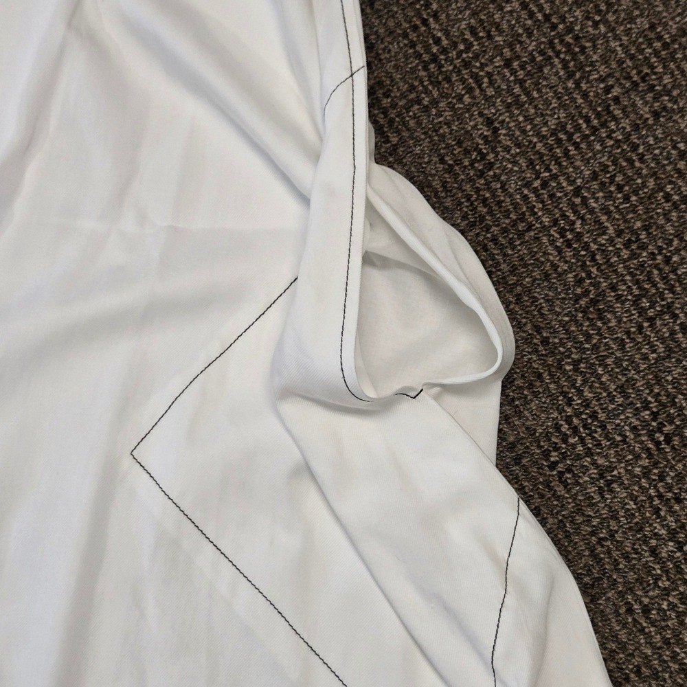 Anthropologie NEW TRACY REESE Strapless MISCHSA Dress White Pockets NWT $298 - Picture 7 of 16